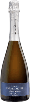 14,95 € Envío gratis | Espumoso Blanco Mont Marçal Extremarium Brut Nature Reserva D.O. Cava Cataluña España Macabeo, Xarel·lo, Chardonnay, Parellada 75 cl