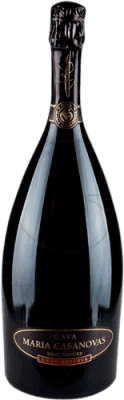 33,95 € Spedizione Gratuita | Spumante bianco Maria Casanovas Brut Nature Gran Riserva D.O. Cava Catalogna Spagna Pinot Nero, Macabeo, Xarel·lo, Chardonnay, Parellada Bottiglia Magnum 1,5 L