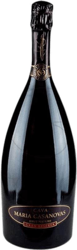 33,95 € 送料無料 | 白スパークリングワイン Maria Casanovas ブルットの自然 グランド・リザーブ D.O. Cava カタロニア スペイン Pinot Black, Macabeo, Xarel·lo, Chardonnay, Parellada マグナムボトル 1,5 L