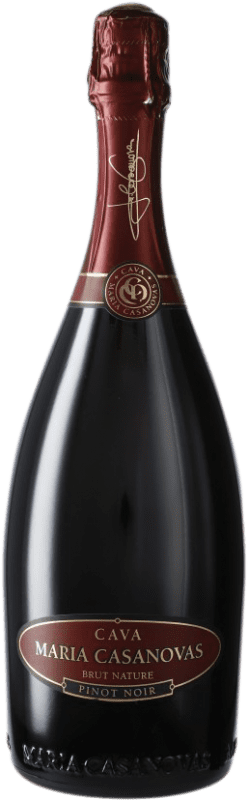 27,95 € Envoi gratuit | Vin Mousseux Rosé Maria Casanovas Brut Nature D.O. Cava Catalogne Espagne Pinot Noir Bouteille 75 cl