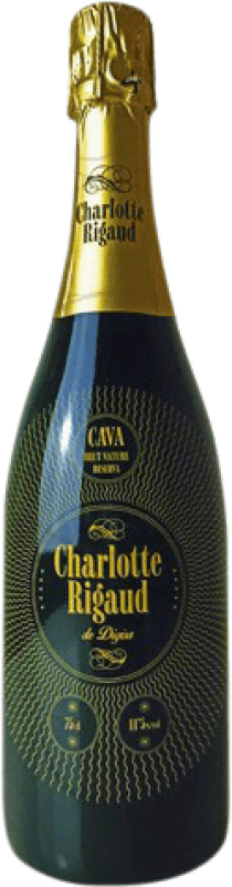 16,95 € Envoi gratuit | Vin Mousseux Blanc Bertha Charlotte Rigaud Brut Nature Réserve D.O. Cava Catalogne Espagne Macabeo — Macabeu, Xarel·lo, Parellada 75 cl