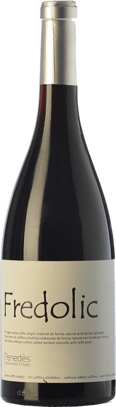 19,95 € Envío gratis | Vino Tinto Bolet Fredolic Crianza D.O. Penedès Cataluña España Cabernet Sauvignon Eco — Ecológico Botella 75 cl