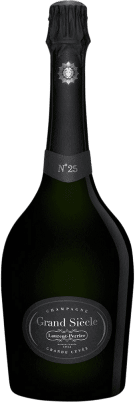 293,95 € Бесплатная доставка | Белое игристое Laurent Perrier G. Siecle брют Гранд Резерв A.O.C. Champagne Франция Pinot Black, Chardonnay бутылка 75 cl