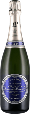 117,95 € Envio grátis | Espumante branco Laurent Perrier Ultra Brut Grande Reserva A.O.C. Champagne França Pinot Preto, Chardonnay Garrafa 75 cl