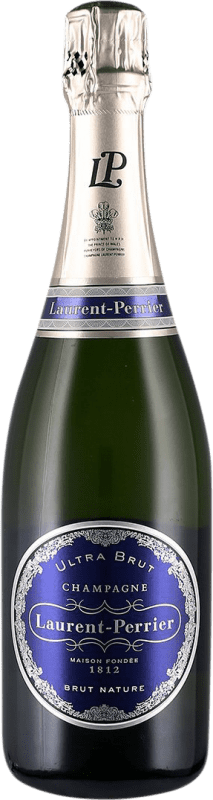 117,95 € Envoi gratuit | Blanc mousseux Laurent Perrier Ultra Brut Grande Réserve A.O.C. Champagne France Pinot Noir, Chardonnay Bouteille 75 cl