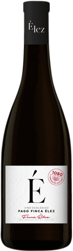19,95 € Free Shipping | Red wine 1080 Vinos en Altura É Ecológico D.O.P. Vino de Pago Finca Élez Castilla la Mancha Spain Merlot, Syrah, Cencibel Organic Bottle 75 cl