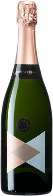 14,95 € 免费送货 | 白起泡酒 Mont-Ferrant Blanes Brut Nature 预订 D.O. Cava 加泰罗尼亚 西班牙 Macabeo, Xarel·lo, Chardonnay, Parellada 瓶子 75 cl
