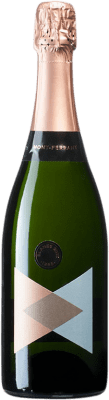14,95 € Spedizione Gratuita | Spumante Bianco Mont-Ferrant Blanes Brut Nature Riserva D.O. Cava Catalogna Spagna Macabeo, Xarel·lo, Chardonnay, Parellada 75 cl