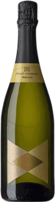 10,95 € Бесплатная доставка | Белое игристое вино Mont-Ferrant Brut — брют молодое D.O. Cava Каталония Испания Macabeo — Макабео, Xarel·lo — Шарелло, Parellada — Парельяда Бутылка 75 cl