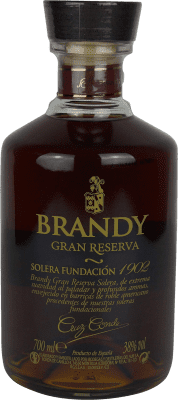 38,95 € Spedizione Gratuita | Brandy Cruz Conde Gran Cruz Spagna Bottiglia 70 cl