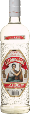 33,95 € 免费送货 | 八角 Cruz Conde Cordobesa Anís 甜美 西班牙 瓶子 1 L