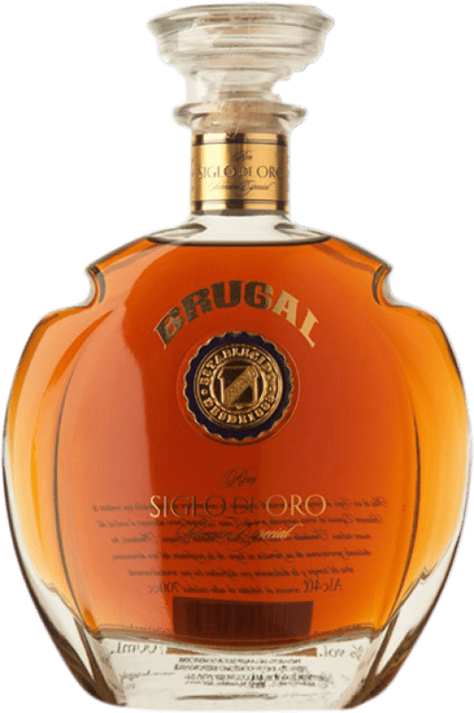 105,95 € 免费送货 | 朗姆酒 Brugal Siglo de Oro Extra Añejo 多明尼加共和国 瓶子 70 cl