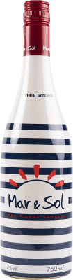 7,95 € Бесплатная доставка | Сангрия и винный лимонад Sort del Castell Mar & Sol Clarea Испания бутылка 75 cl