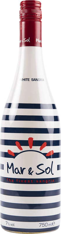7,95 € Kostenloser Versand | Sangriawein Sort del Castell Mar & Sol Clarea Spanien Flasche 75 cl