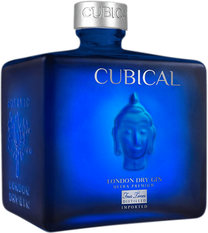 42,95 € Бесплатная доставка | Джин Williams & Humbert Cubical Ultra Premium Испания бутылка 70 cl