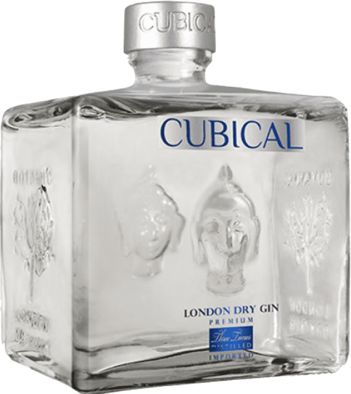 29,95 € Envio grátis | Genever Gin Williams & Humbert Cubical Premium Espanha Garrafa 70 cl