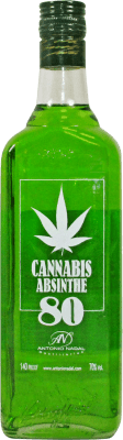 25,95 € Бесплатная доставка | Абсент Antonio Nadal 80 Cannabis Испания бутылка 70 cl