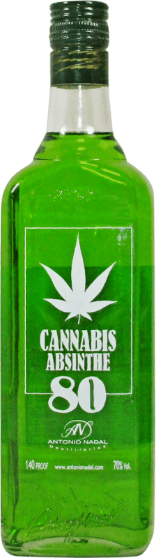 26,95 € 免费送货 | 苦艾酒 Absinthe Antonio Nadal 80 西班牙 70 cl Cannabis — 大麻