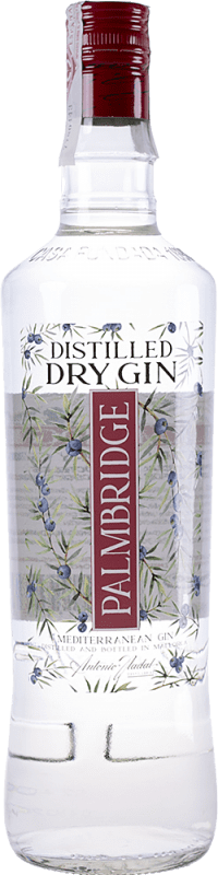 13,95 € Spedizione Gratuita | Gin Antonio Nadal Palmbridge Gin Maiorca Spagna Bottiglia 1 L