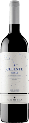 23,95 € Envio grátis | Vinho tinto Pago del Cielo Celeste Carvalho D.O. Ribera del Duero Castela e Leão Espanha Tempranillo Garrafa Magnum 1,5 L