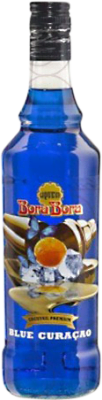 13,95 € Envío gratis | Triple Seco Antonio Nadal Blue Curaçao Bora Bora España Botella 70 cl