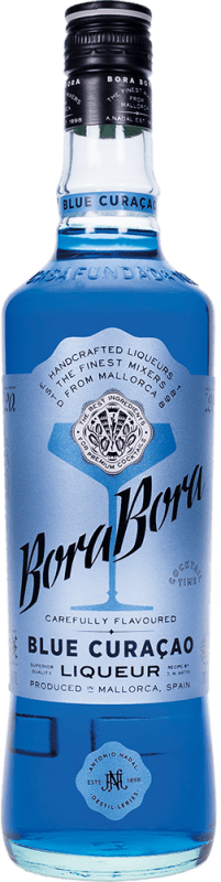 14,95 € 免费送货 | 库拉索酒 Antonio Nadal Bora Bora Triple Sec Blue — 蓝色版 西班牙 70 cl