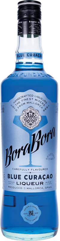 14,95 € Free Shipping | Triple Dry Antonio Nadal Blue Curaçao Bora Bora Spain Bottle 70 cl