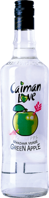 9,95 € Spedizione Gratuita | Schnapps Antonio Nadal Caiman Love Spagna 70 cl Green Apple — Mela Verde