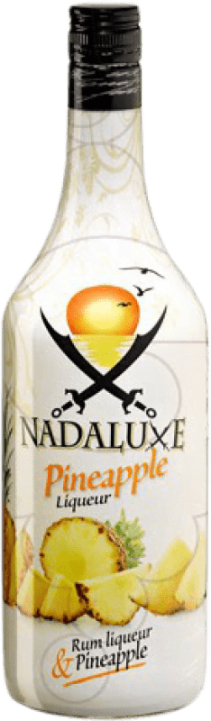 12,95 € Envío gratis | Licores Antonio Nadal Nadaluxe Pineapple España Botella 1 L