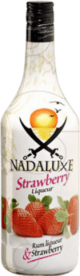 12,95 € Spedizione Gratuita | Liquori Antonio Nadal Nadaluxe Strawberry Spagna Bottiglia 1 L