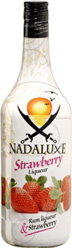 12,95 € Envío gratis | Licores Antonio Nadal Nadaluxe Strawberry España Botella 1 L