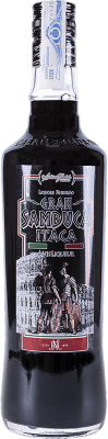 16,95 € Free Shipping | Sambuca Antonio Nadal Ítaca Black Edition Spain Bottle 70 cl
