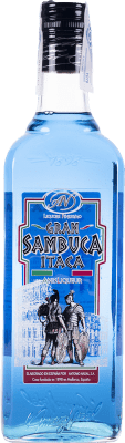 16,95 € Free Shipping | Sambuca Antonio Nadal Ítaca Blue Edition Spain Bottle 70 cl