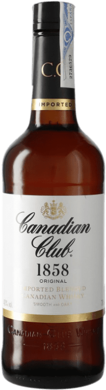 25,95 € Envío gratis | Whisky Blended Suntory Canadian Club Canadá Botella 1 L