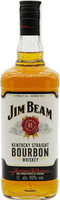 18,95 € Бесплатная доставка | Виски Бурбон Jim Beam Соединенные Штаты бутылка 1 L