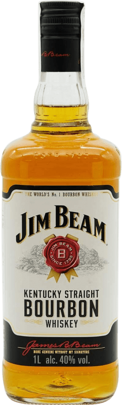 18,95 € Envío gratis | Whisky Blended Suntory Jim Beam Estados Unidos Botella 1 L