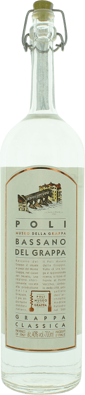 29,95 € Бесплатная доставка | Граппа Poli Bassano Classica Италия бутылка 70 cl