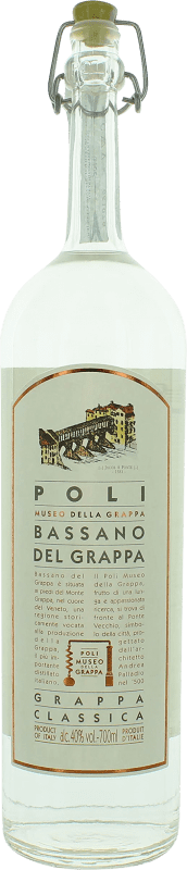 29,95 € Бесплатная доставка | Граппа Poli Bassano Классический Италия Бутылка 70 cl