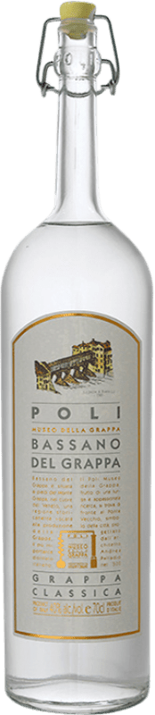 32,95 € 免费送货 | 格拉巴酒 Poli Bassano 经典 意大利 70 cl