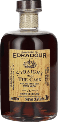 126,95 € 免费送货 | 威士忌单一麦芽威士忌 Edradour Burgundy Cask 英国 11 岁 瓶子 Medium 50 cl