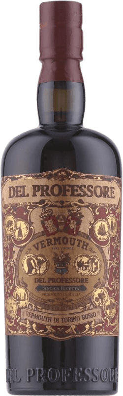 34,95 € Kostenloser Versand | Wermut Quaglia Del Professore Rosso — Rot Italien 75 cl
