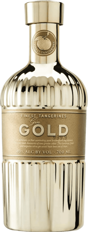 39,95 € 免费送货 | 金酒 Gin The Water Company Gold 999.9 Gold — 金色版 法国 70 cl