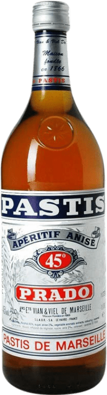 15,95 € Бесплатная доставка | Pastis Bardinet Prado Франция бутылка 1 L