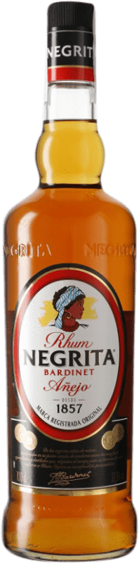 18,95 € Бесплатная доставка | Ром Bardinet Negrita Añejo Доминиканская Респблика бутылка 1 L
