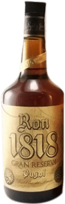 39,95 € Free Shipping | Rum Bardinet Pujol 1818 Extra Añejo Reserva Spain Bottle 70 cl