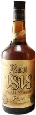 46,95 € Envío gratis | Ron Pujol 1818 XA Extra Añejo, Gran Reserva España 70 cl