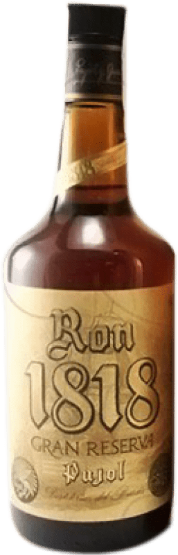 24,95 € Spedizione Gratuita | Rum Pujol 1818 Extra Añejo Gran Riserva Spagna Bottiglia 70 cl