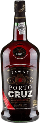 15,95 € 免费送货 | 强化酒 Bardinet Cruz Tawny I.G. Porto 波尔图 葡萄牙 Tempranillo, Touriga Franca, Touriga Nacional, Tinta Amarela, Tinta Cão, Tinta Barroca 瓶子 1 L