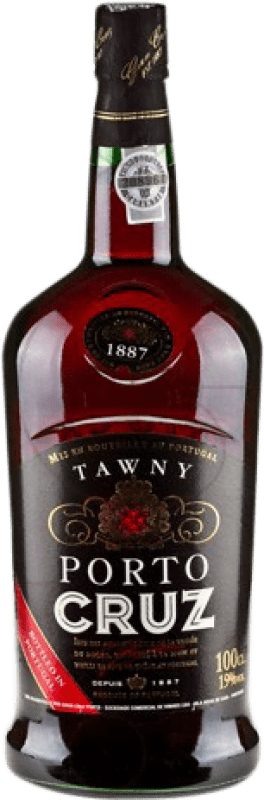 16,95 € Free Shipping | Fortified Wine Bardinet Cruz Tawny I.G. Porto Porto Portugal Tempranillo, Touriga Franca, Touriga Nacional, Tinta Amarela, Tinta Cão, Tinta Barroca 1 L