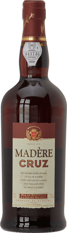 15,95 € Kostenloser Versand | Likörwein Bardinet Madere Cruz I.G. Madeira Portugal Negramoll 75 cl